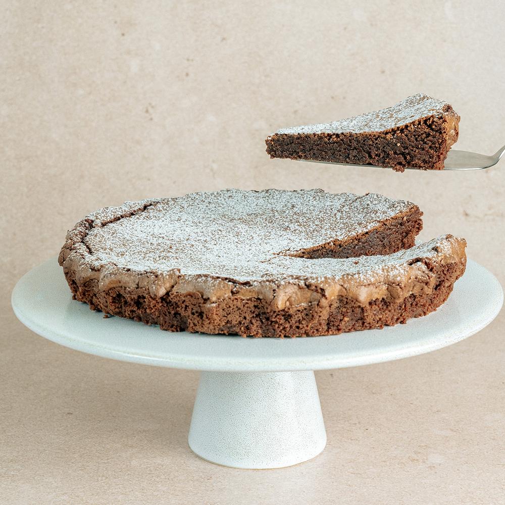 Chocolade amandeltaart