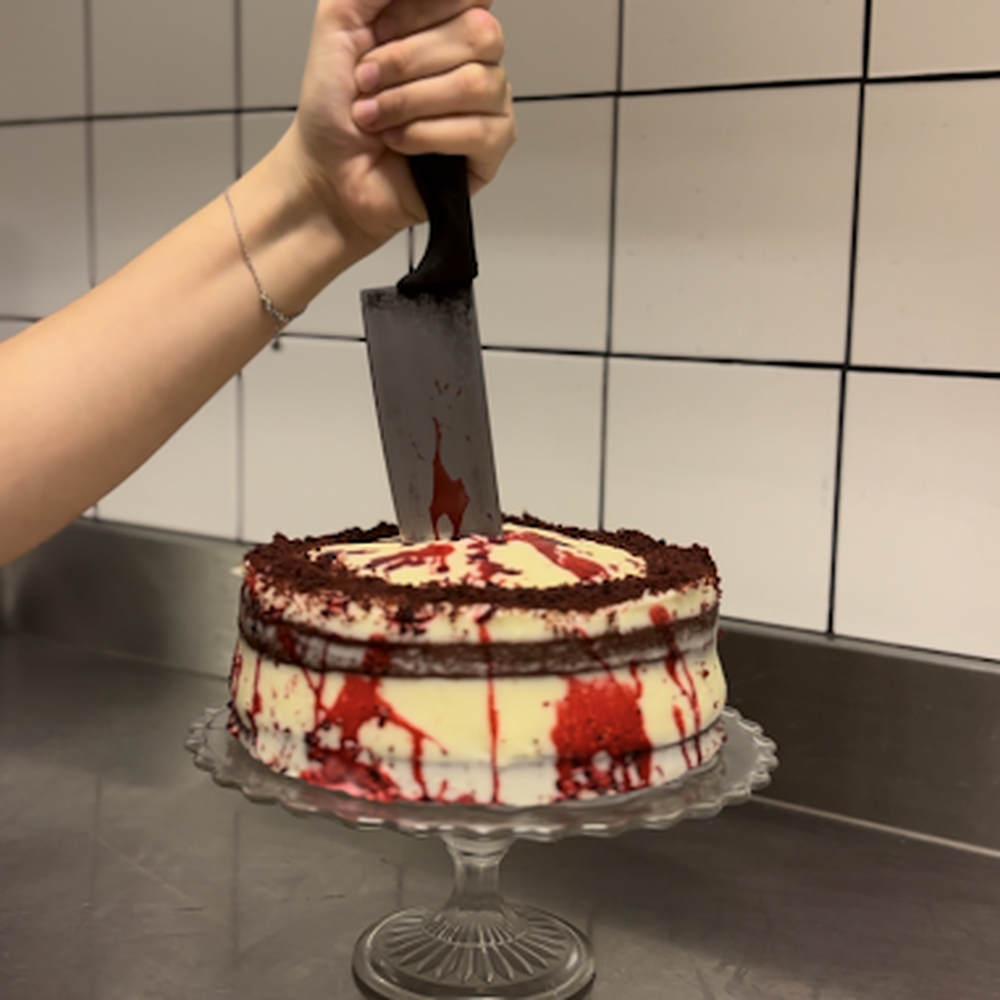 Bloody red velvet