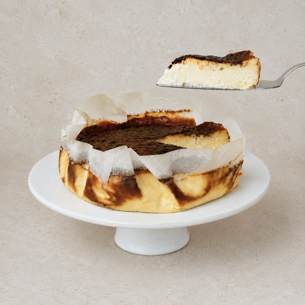 Baskische 'burnt' cheesecake
